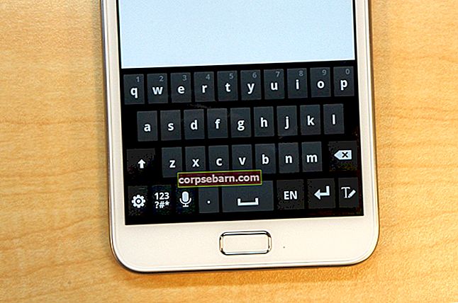 Oletusnäppäimistön vaihtaminen Samsung Galaxy Note 4: ssä