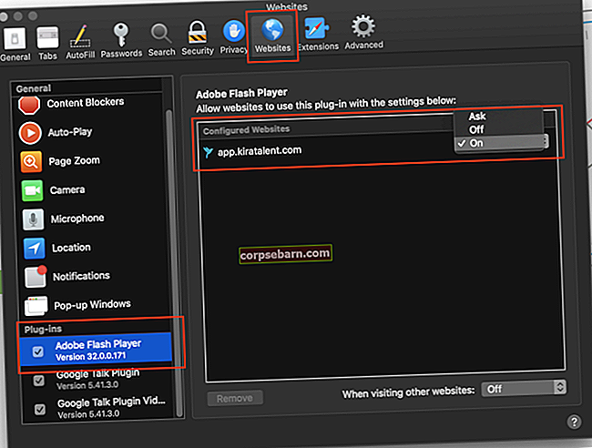 Zde je postup, jak povolit Adobe Flash Player ve vašem prohlížeči Safari