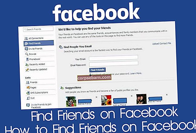 Jak najít přátele na Facebooku na Twitteru
